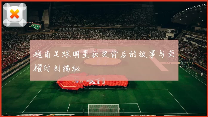 越南足球明星获奖背后的故事与荣耀时刻揭秘