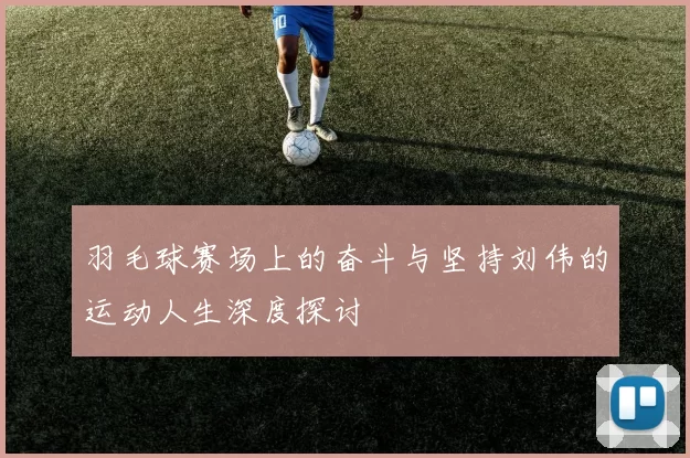 羽毛球赛场上的奋斗与坚持刘伟的运动人生深度探讨