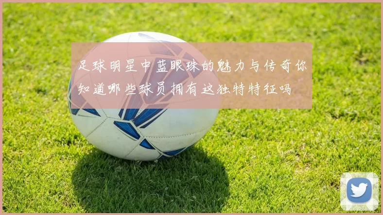 足球明星中蓝眼珠的魅力与传奇你知道哪些球员拥有这独特特征吗